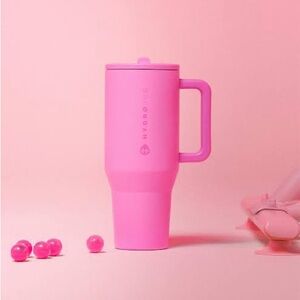 Hydrojug Bright Pink 40oz tumbler